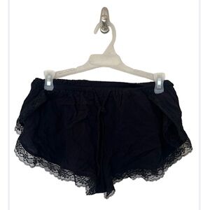 Forever 21 | Black Lace Pajama Shorts